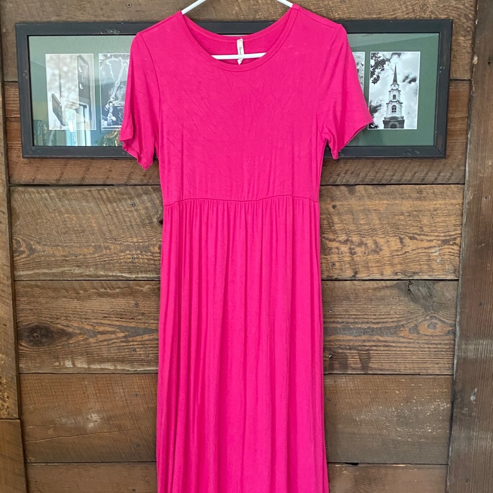 Pink maxi